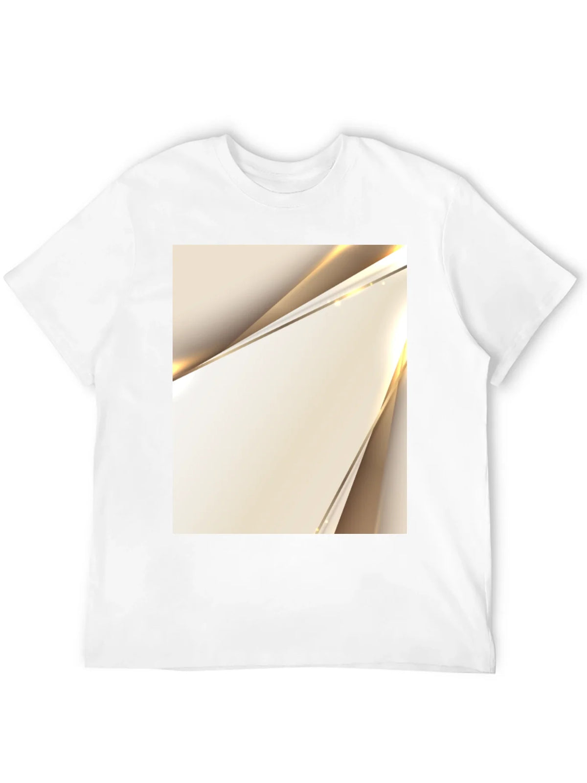 Modern Abstract Art Black T-Shirt product image 11