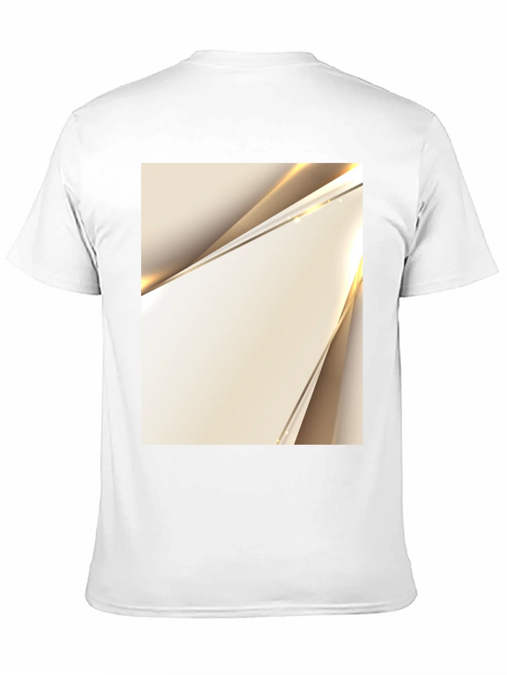 Modern Abstract Art Black T-Shirt product image 10