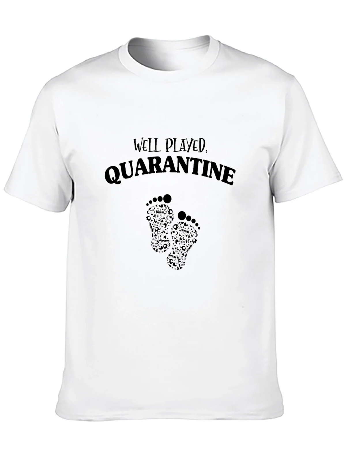 Well Played Quarantine - Novelty Graphic T-Shirt product image 9