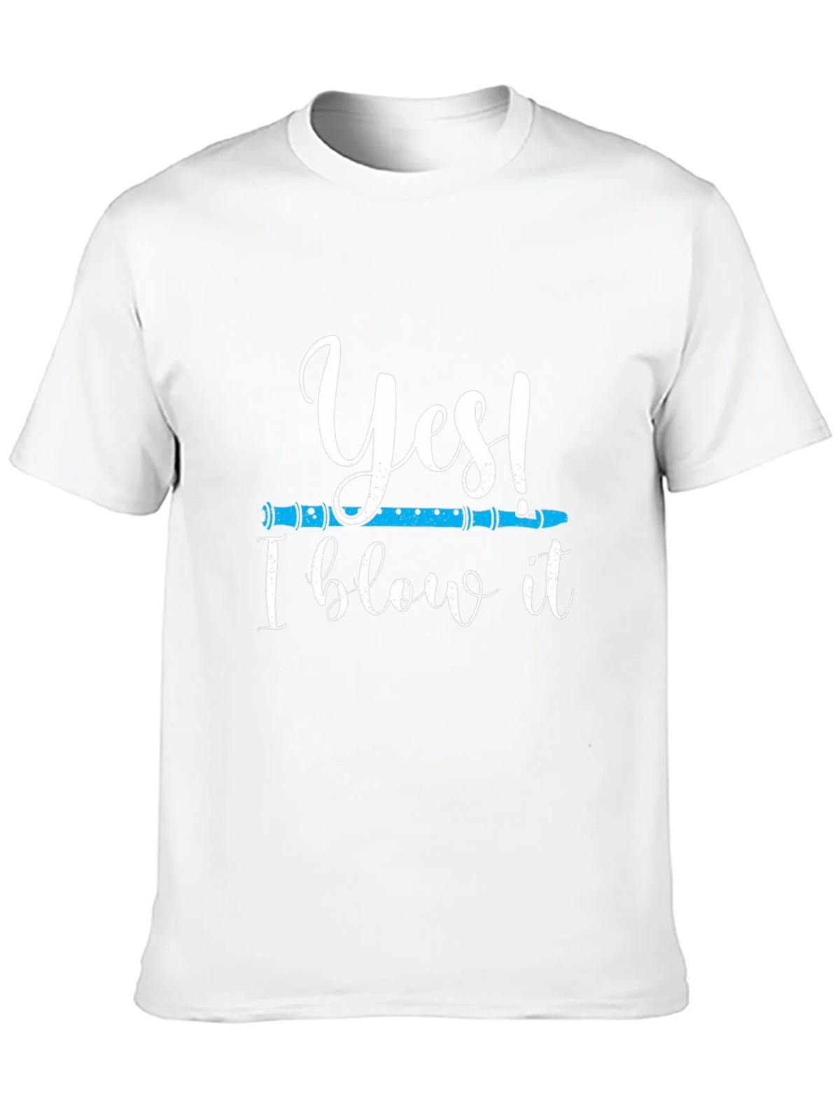Yes I Blow It T-Shirt - Funny Music Tee product image 9
