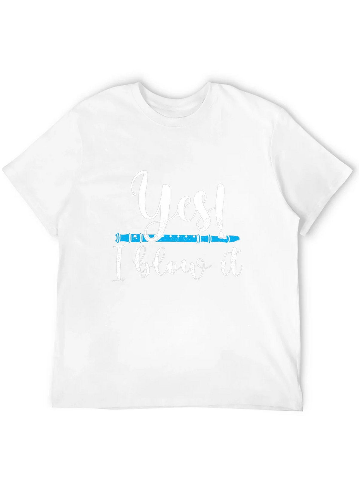 Yes I Blow It T-Shirt - Funny Music Tee product image 11