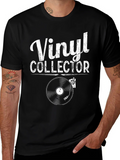 Vinyl Collector T-Shirt - Retro Music Lover Tee product image 1