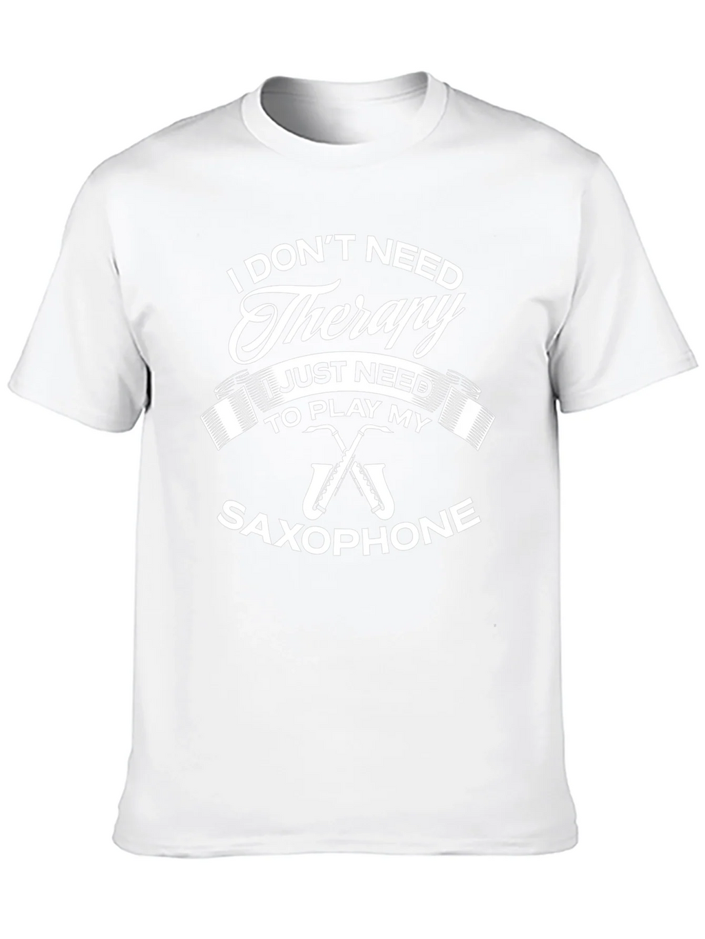 Saxophone Therapy T-Shirt - Musicians Apparel product image 9