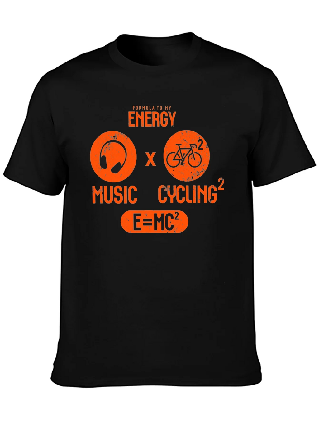 Formula to My Energy Graphic Tee - Music and Cycling T-Shirt product image 3