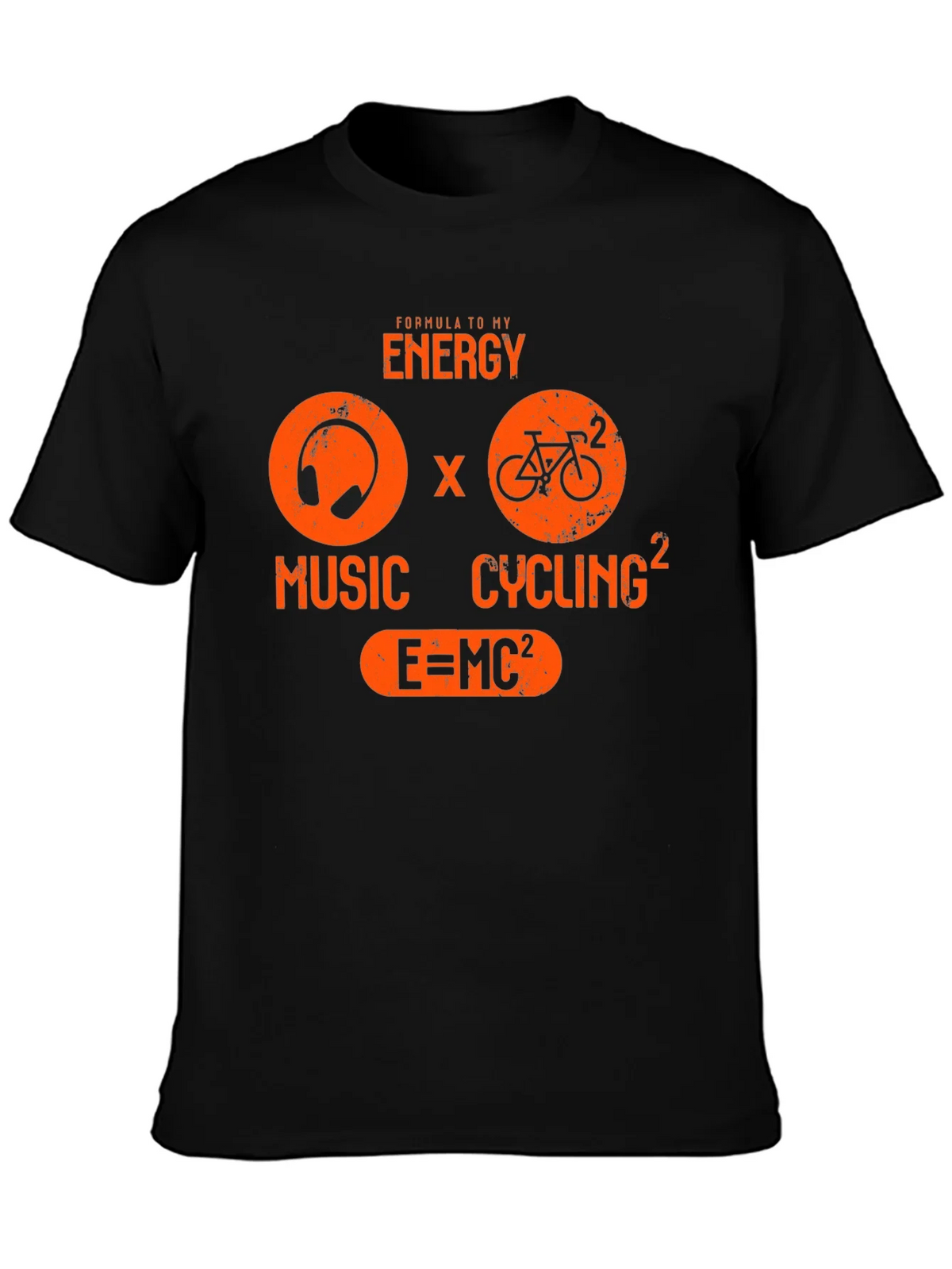 Formula to My Energy Graphic Tee - Music and Cycling T-Shirt product image 3