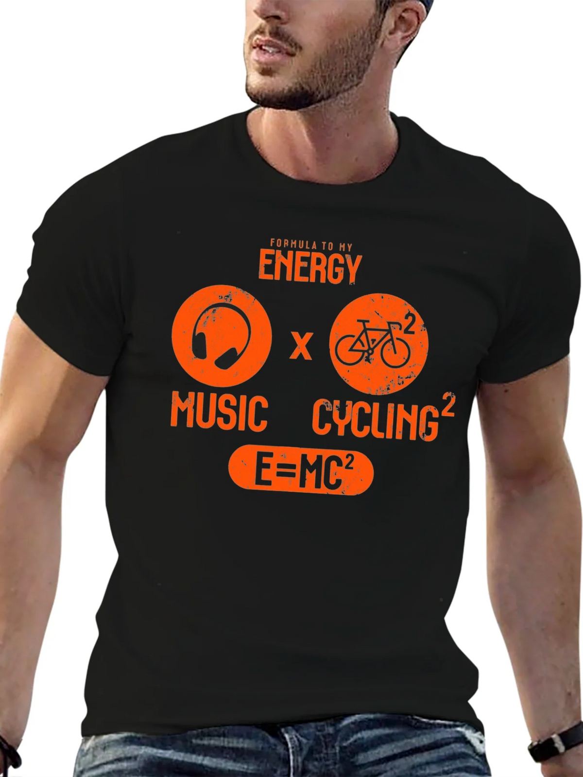 Formula to My Energy Graphic Tee - Music and Cycling T-Shirt product image 6