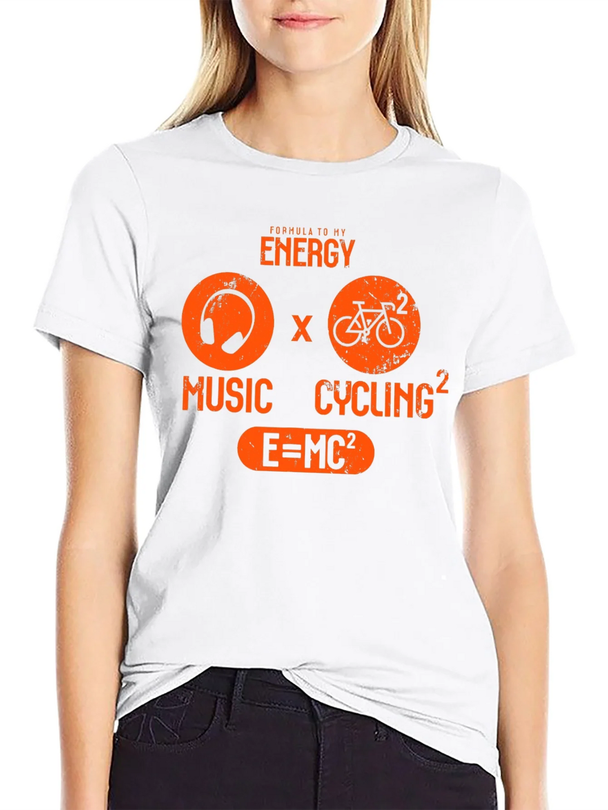Formula to My Energy Graphic Tee - Music and Cycling T-Shirt product image 8