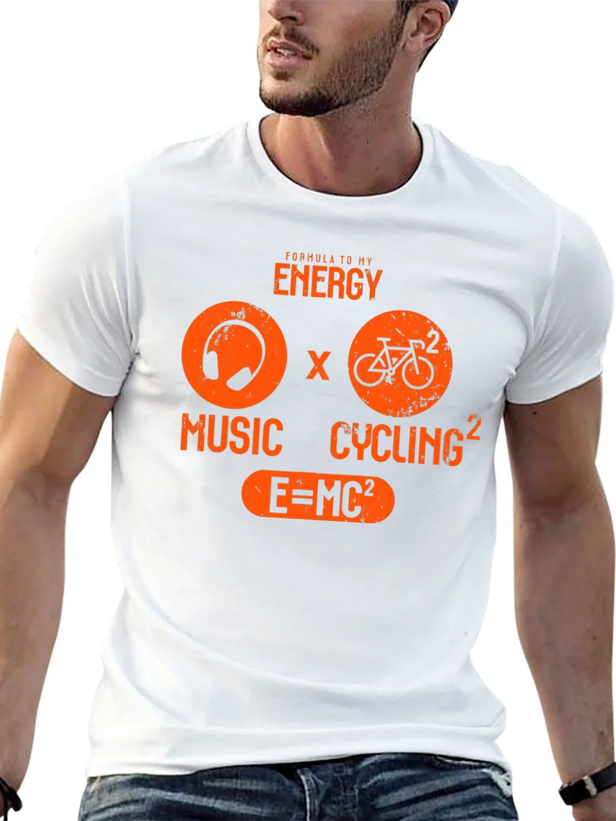 Formula to My Energy Graphic Tee - Music and Cycling T-Shirt product image 12