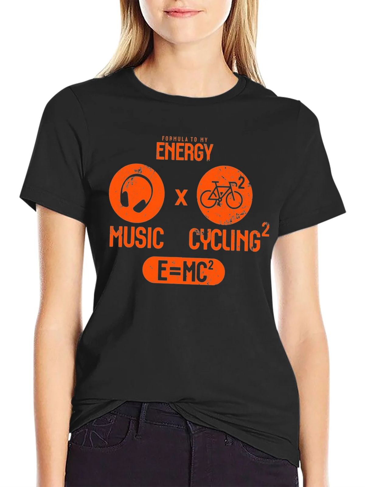 Formula to My Energy Graphic Tee - Music and Cycling T-Shirt product image 2