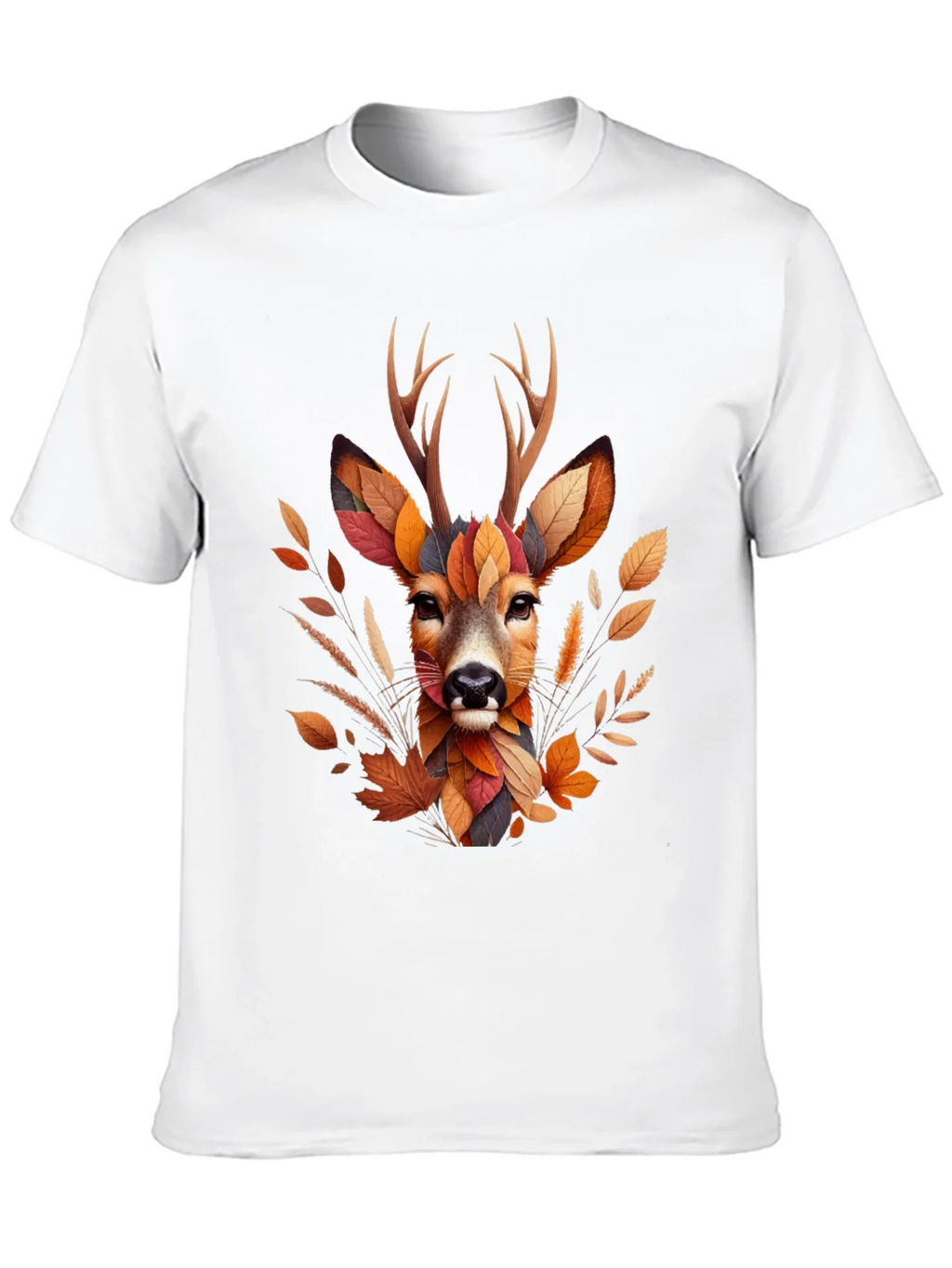 Autumn Deer Graphic T-Shirt - Nature Inspired Art product image 6