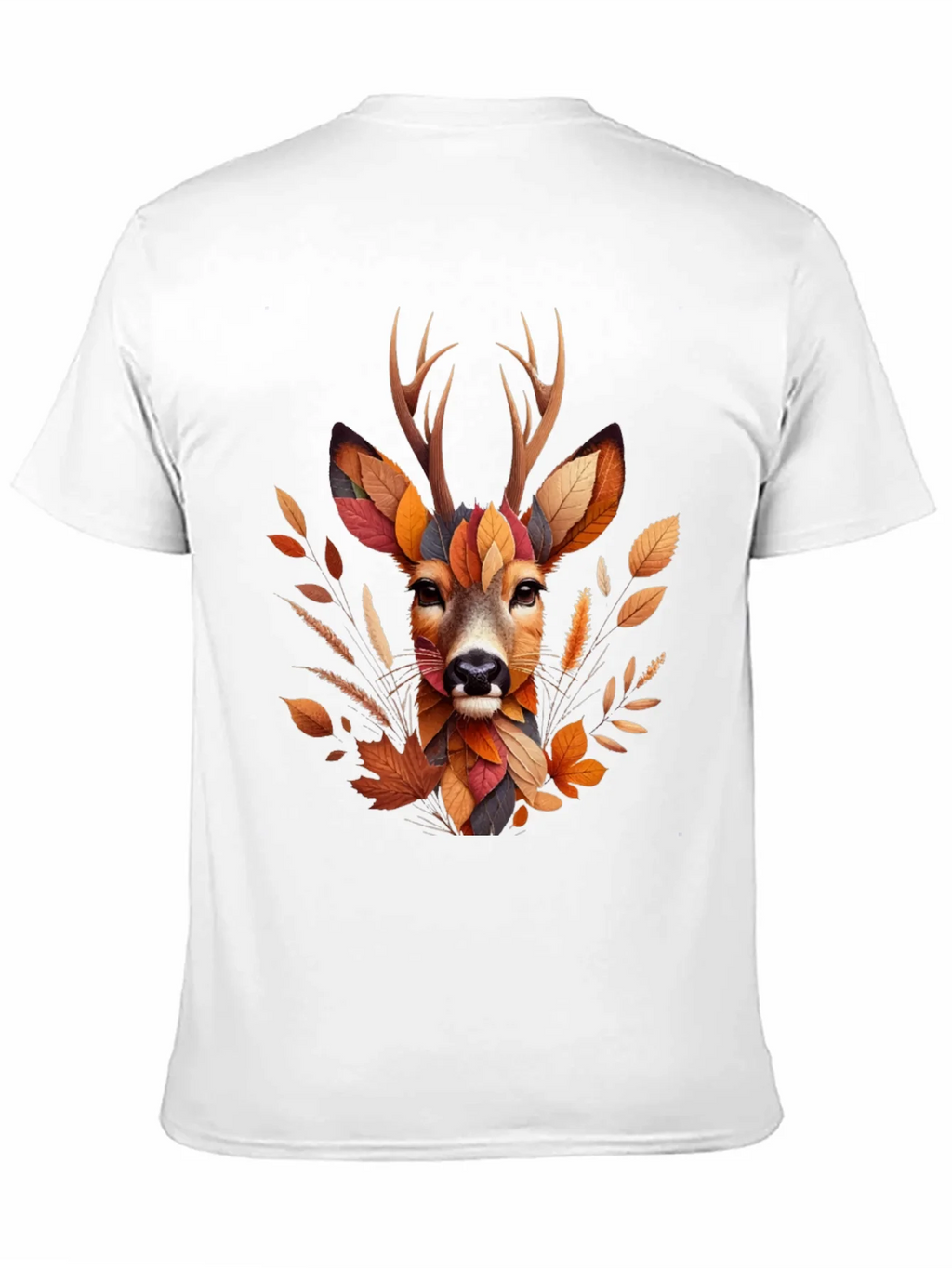 Autumn Deer Graphic T-Shirt - Nature Inspired Art product image 7