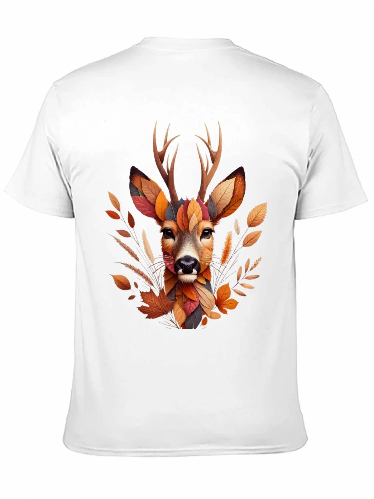Autumn Deer Graphic T-Shirt - Nature Inspired Art product image 7