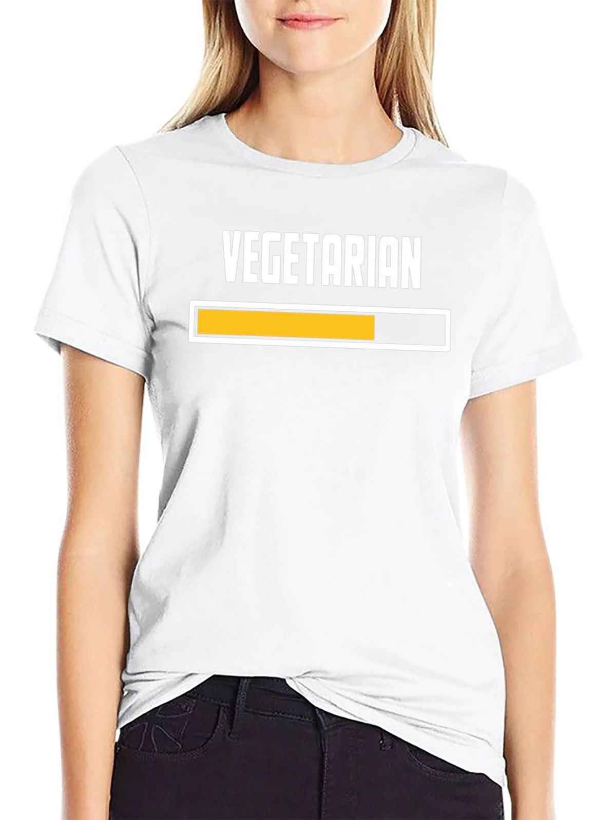 Vegetarian Loading Bar Graphic Tee product image 6