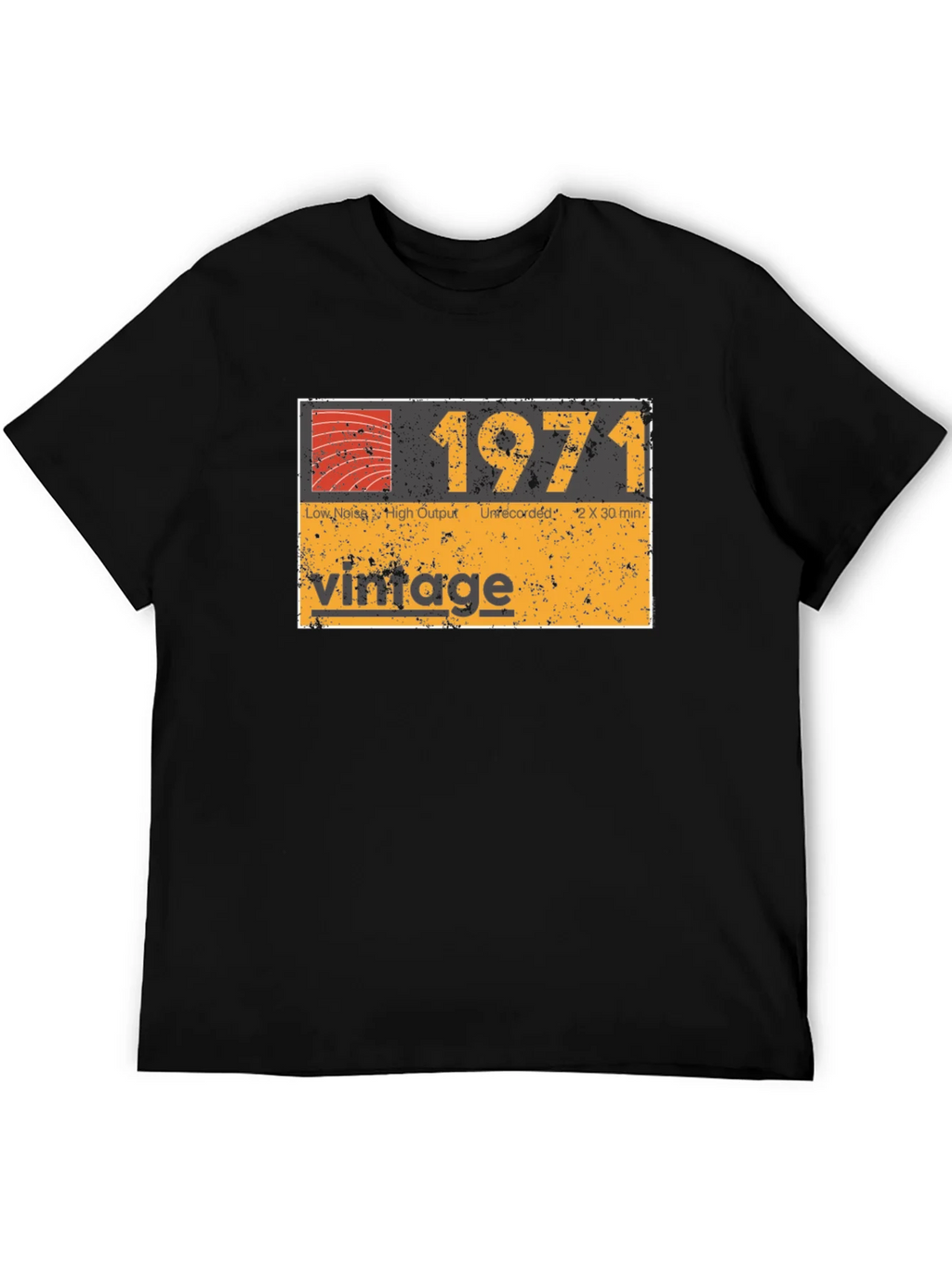 Vintage 1971 Cassette Tape Design T-Shirt product image 4