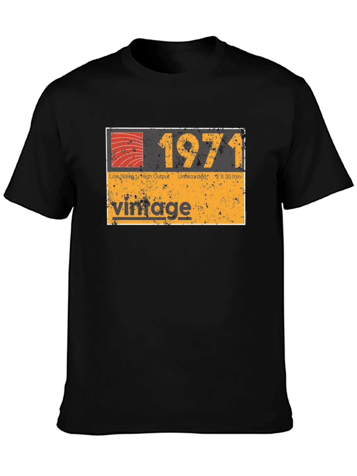 Vintage 1971 Cassette Tape Design T-Shirt product image 3