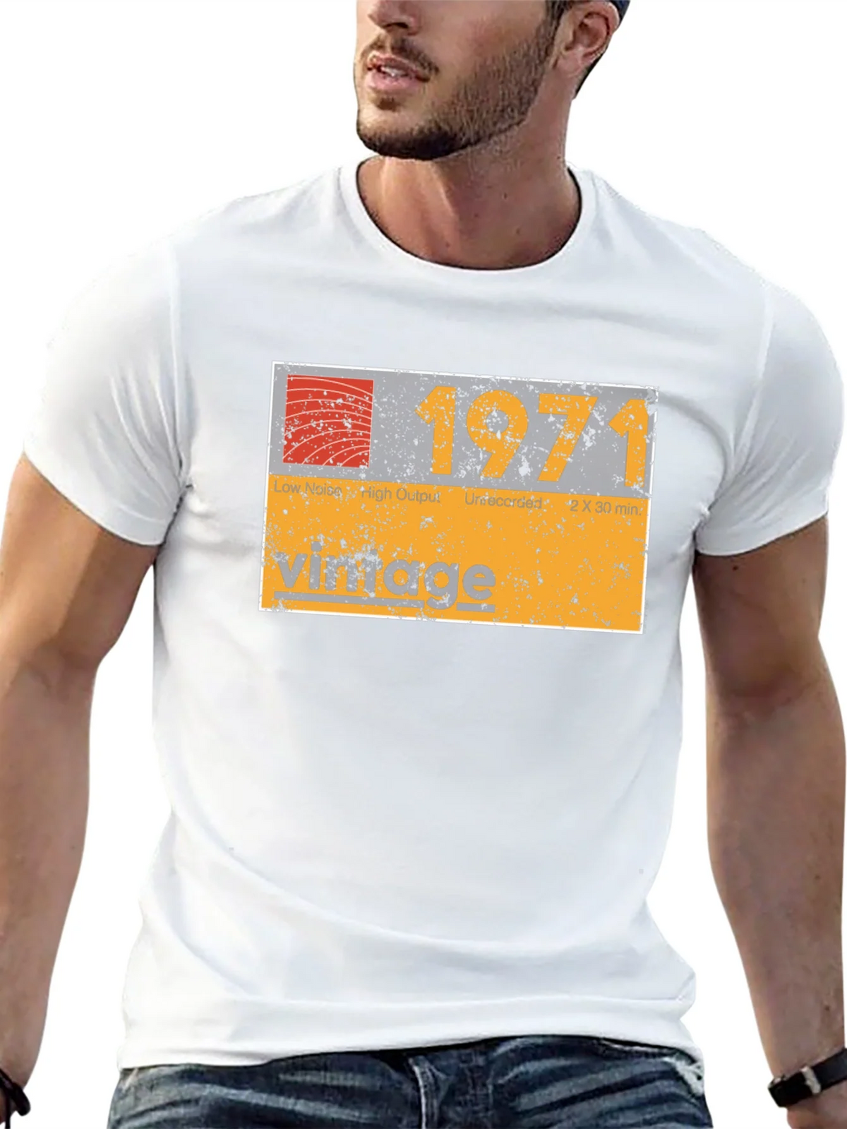 Vintage 1971 Cassette Tape Design T-Shirt product image 9