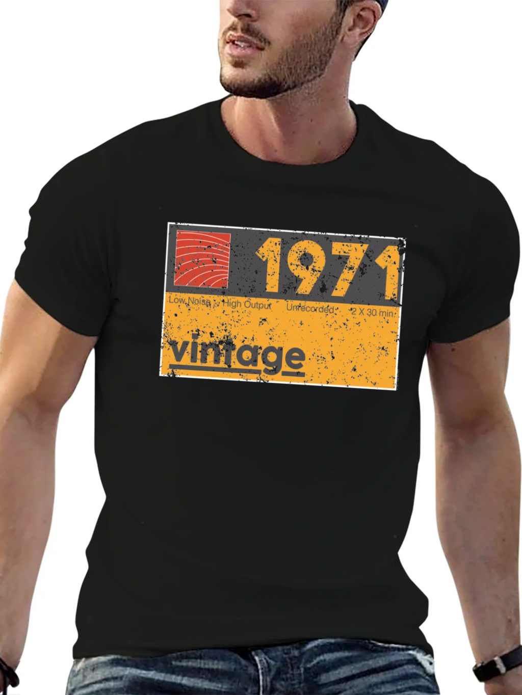 Vintage 1971 Cassette Tape Design T-Shirt product image 5