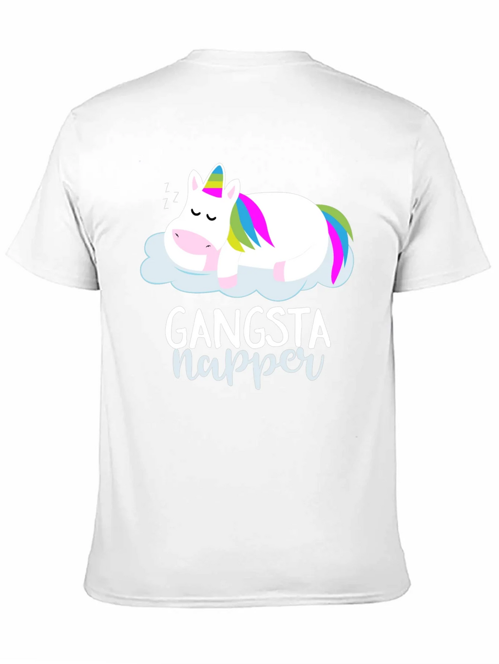 Gangsta Napper Unicorn Graphic T-Shirt product image 10