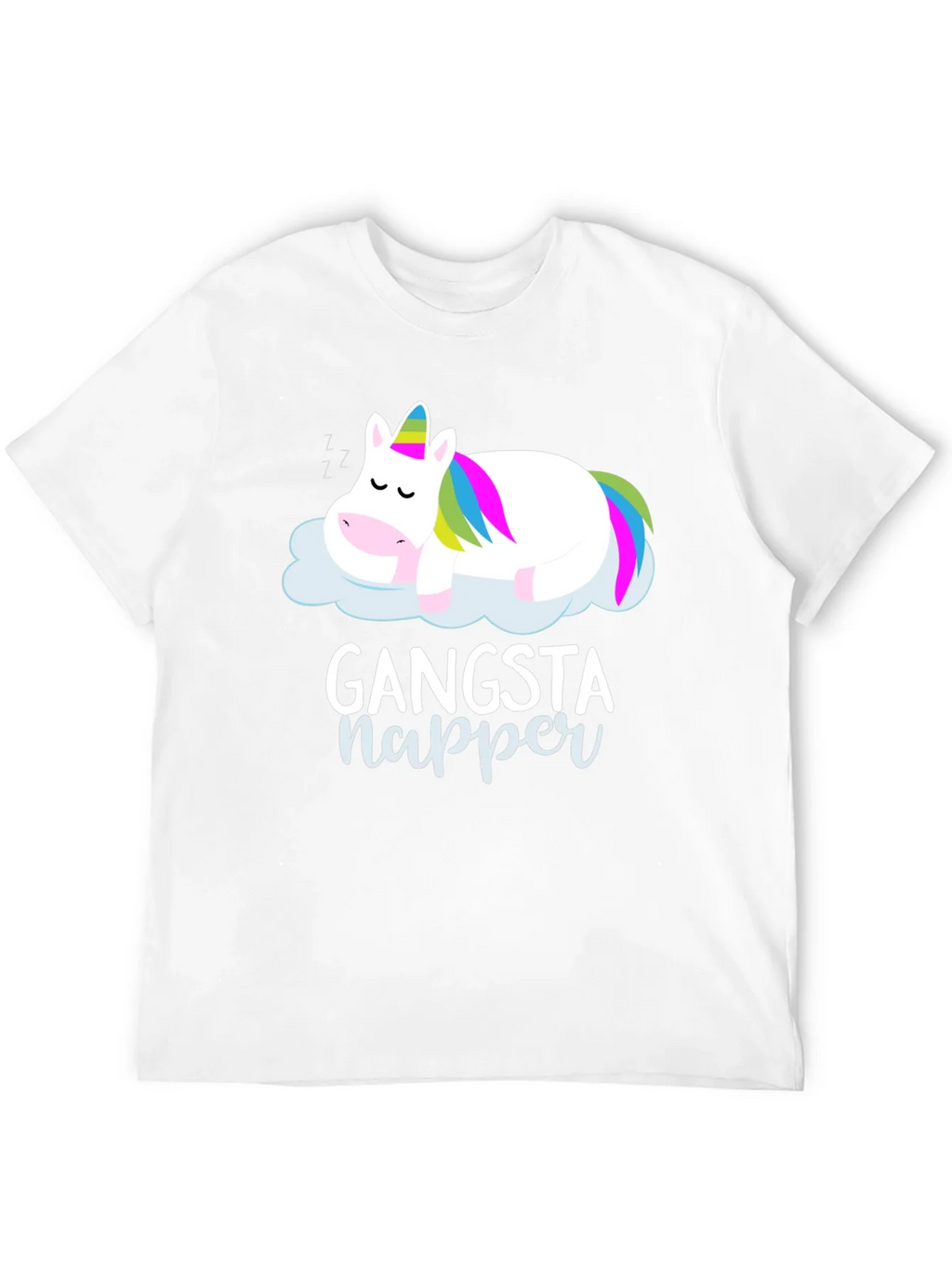 Gangsta Napper Unicorn Graphic T-Shirt product image 11