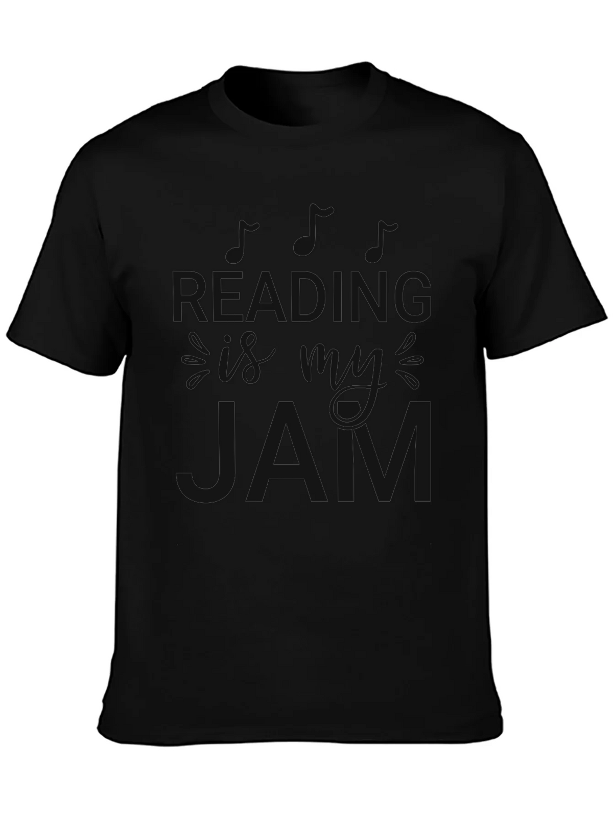 Black Graphic Tee - Keep Going Comfort Fit product image 2