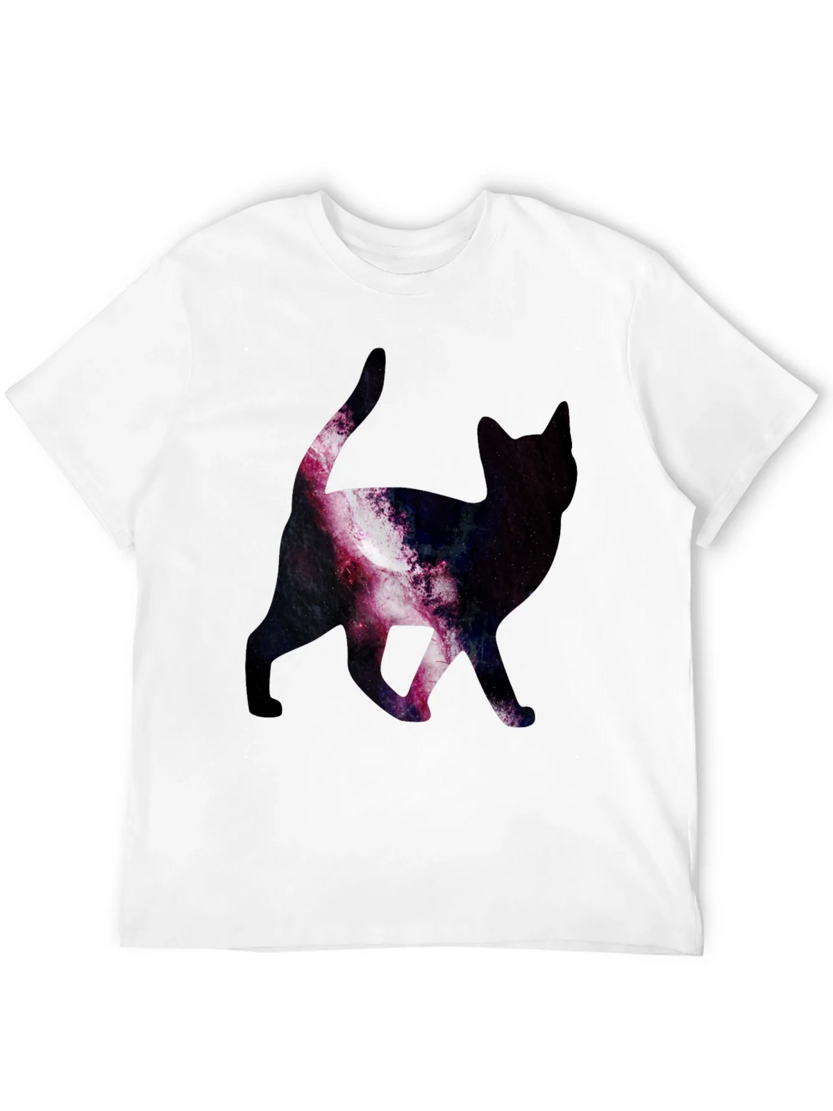 Galaxy Cat Print T-Shirt - Stylish & Unique product image 11