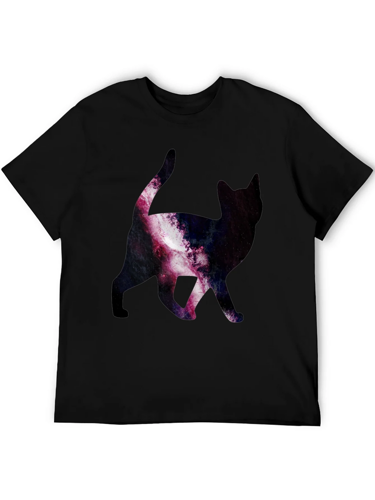 Galaxy Cat Print T-Shirt - Stylish & Unique product image 5