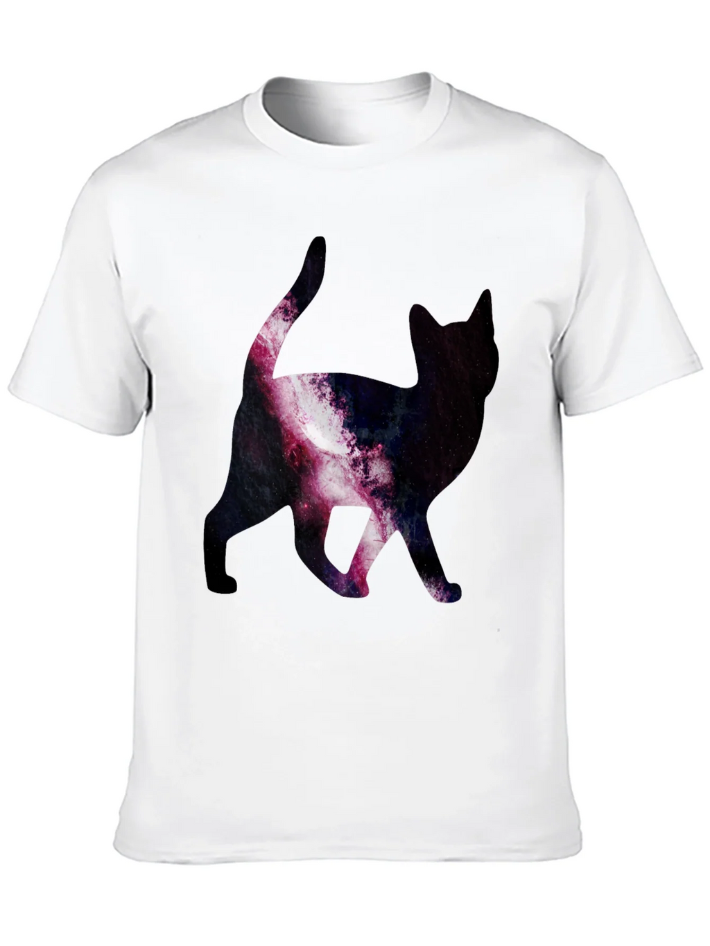 Galaxy Cat Print T-Shirt - Stylish & Unique product image 9