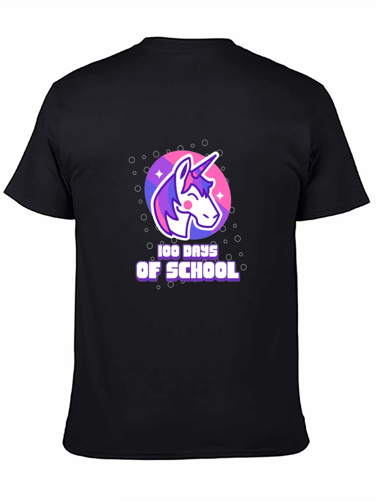 100 Days of School Unicorn Graphic Tee product image 3