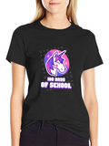 100 Days of School Unicorn Graphic Tee product image 1