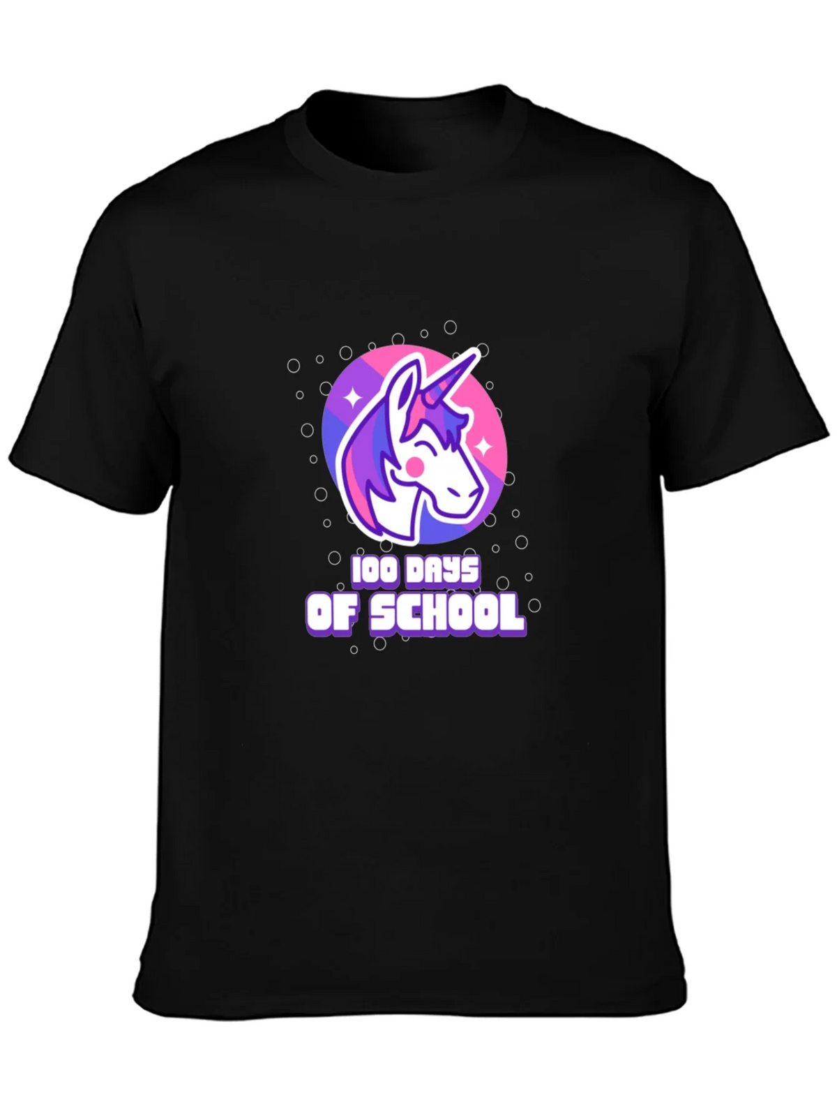 100 Days of School Unicorn Graphic Tee product image 2