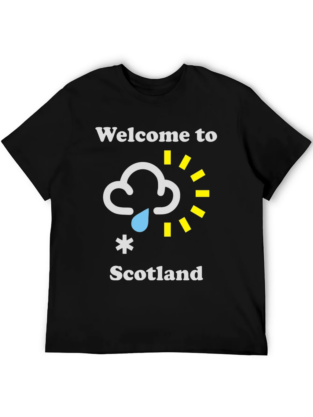Welcome to Scotland Funny Weather T-Shirt product image 2