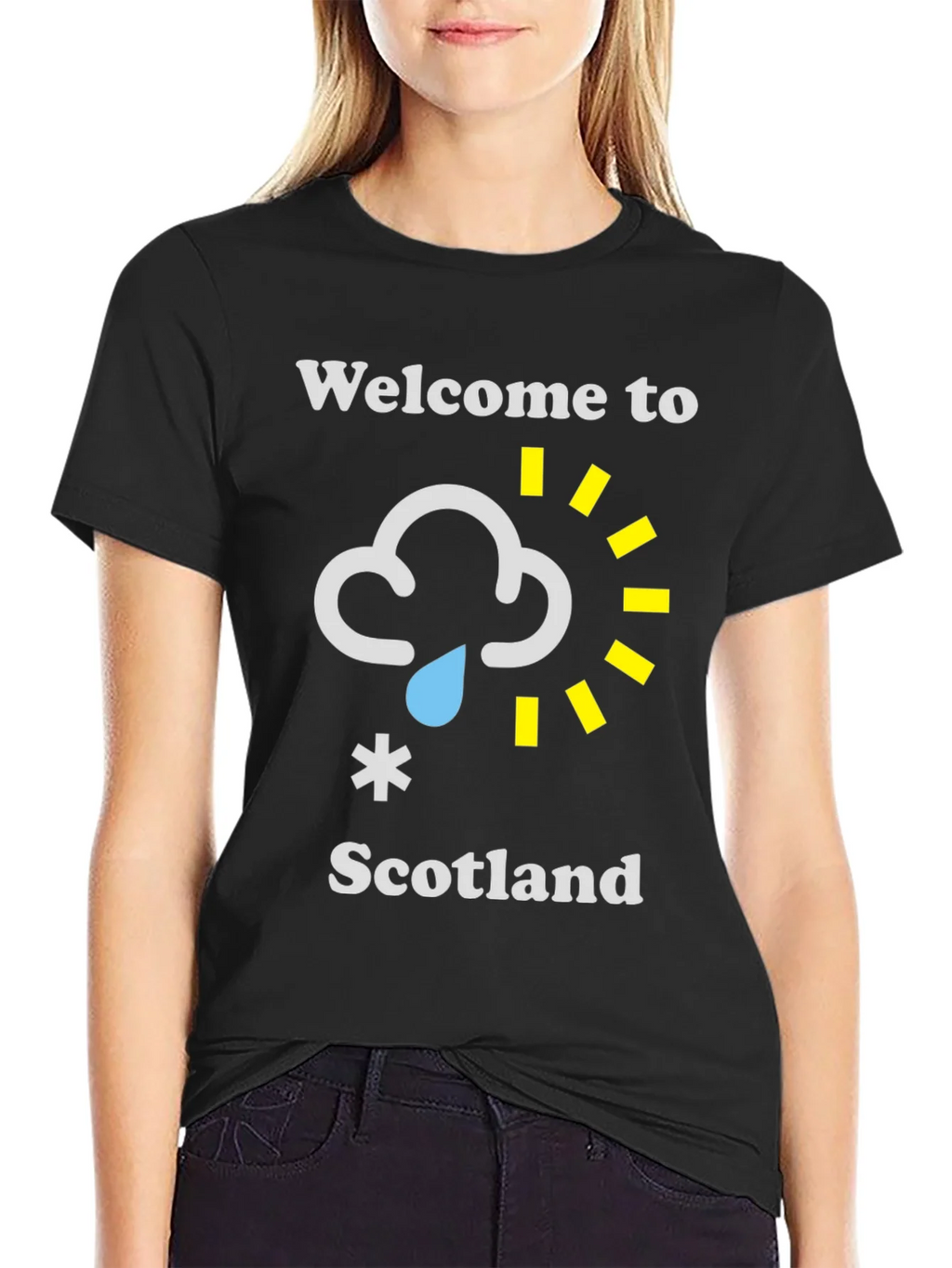 Welcome to Scotland Funny Weather T-Shirt product image 1