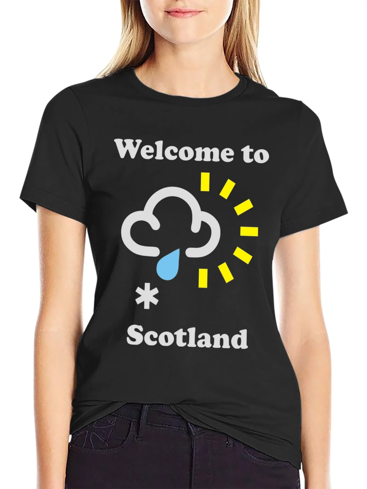 Welcome to Scotland Funny Weather T-Shirt product image 1