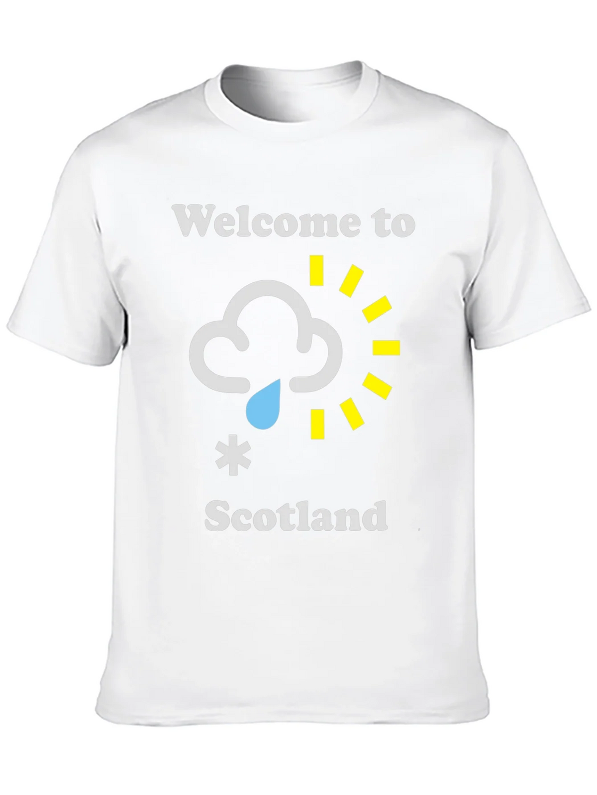 Welcome to Scotland Funny Weather T-Shirt product image 3