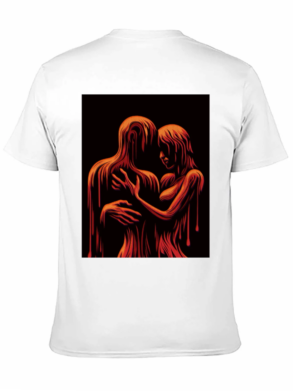 Melting Embrace Graphic Tee - Unique Art T-Shirt product image 10