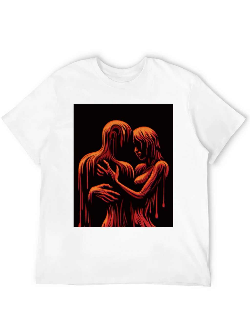 Melting Embrace Graphic Tee - Unique Art T-Shirt product image 11