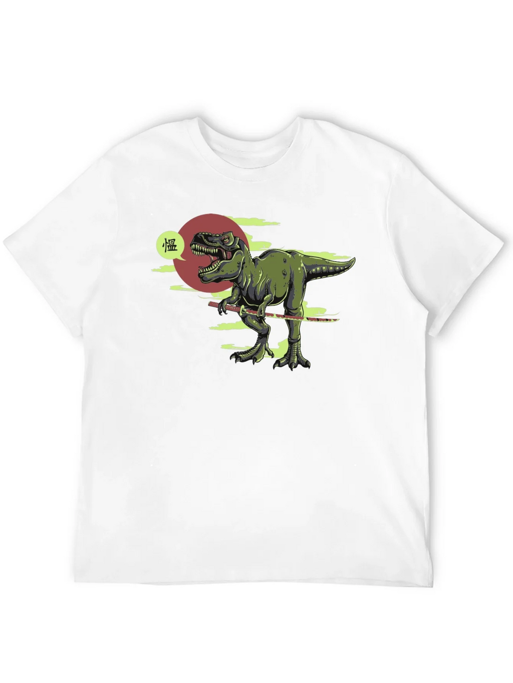 Dino Samurai T-Shirt - Black product image 7