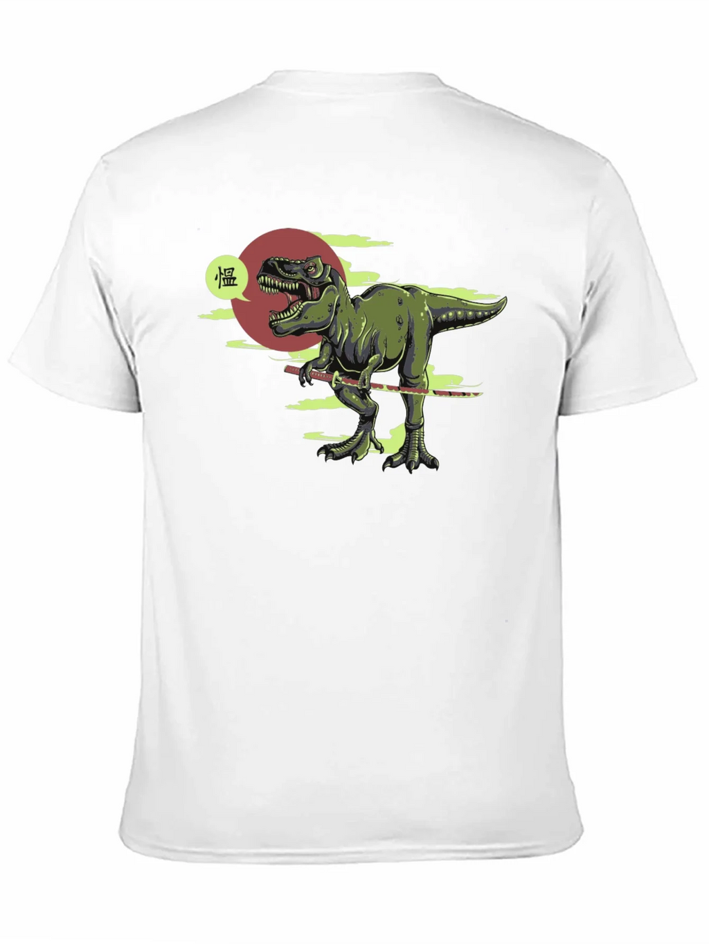 Dino Samurai T-Shirt - Black product image 6