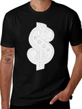 Dollar Sign T-Shirt - Black product image 1