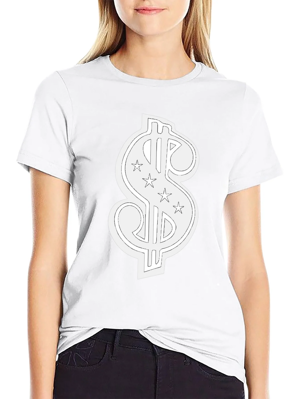 Dollar Sign T-Shirt - Black product image 8