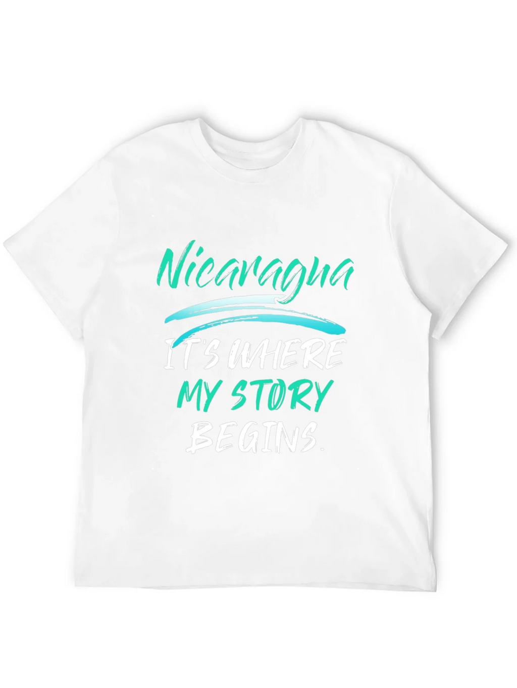 Nicaragua Story T-Shirt - Black Graphic Tee product image 11