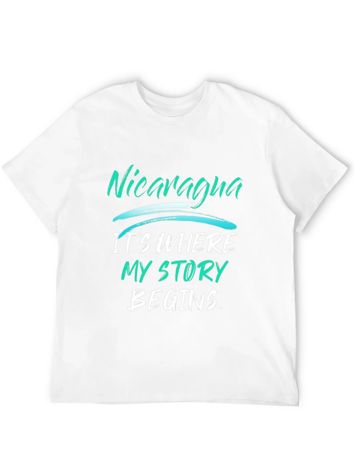 Nicaragua Story T-Shirt - Black Graphic Tee product image 11