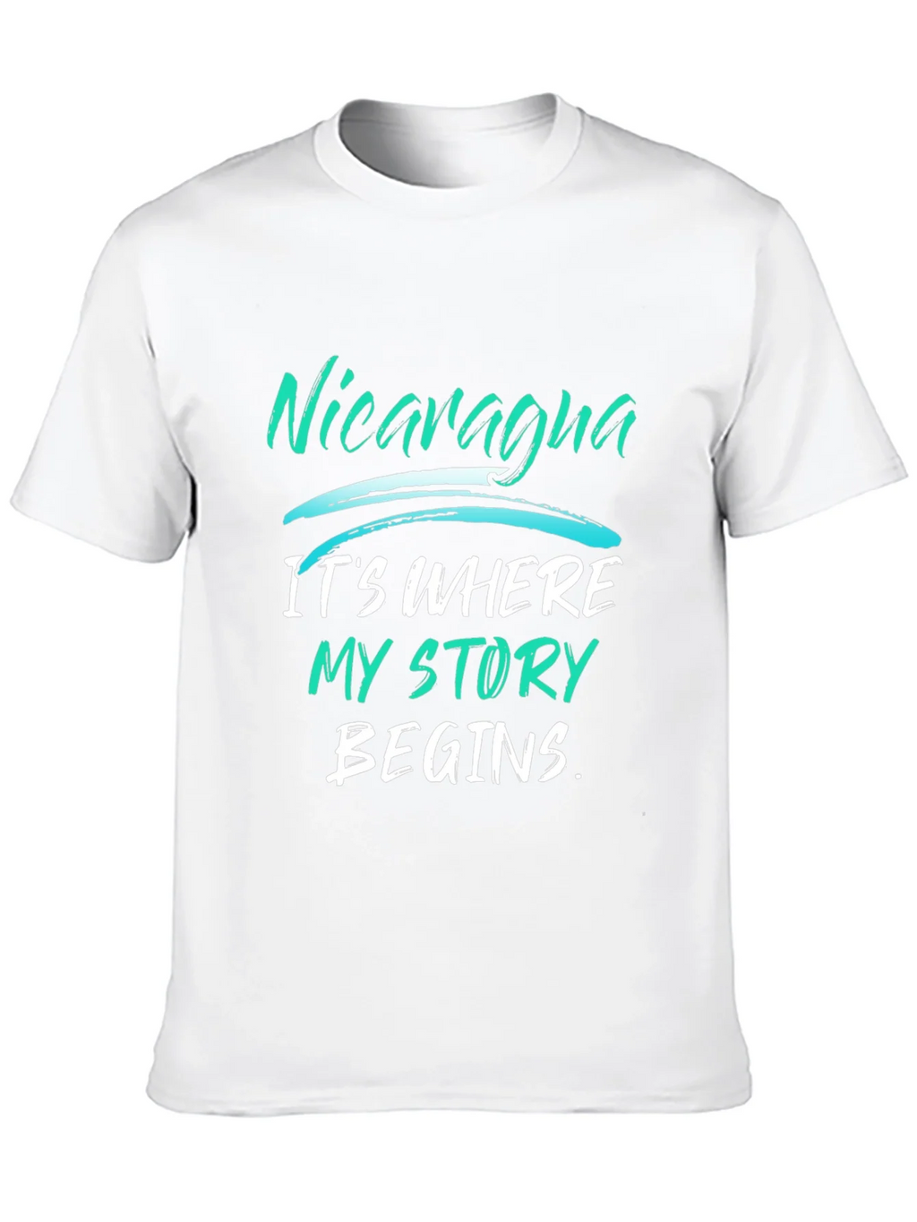 Nicaragua Story T-Shirt - Black Graphic Tee product image 9
