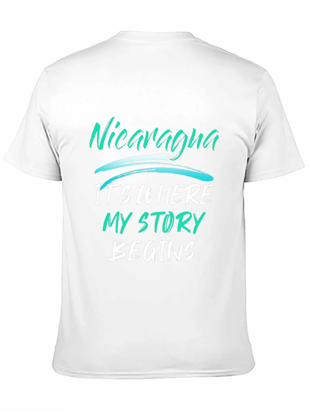 Nicaragua Story T-Shirt - Black Graphic Tee product image 10