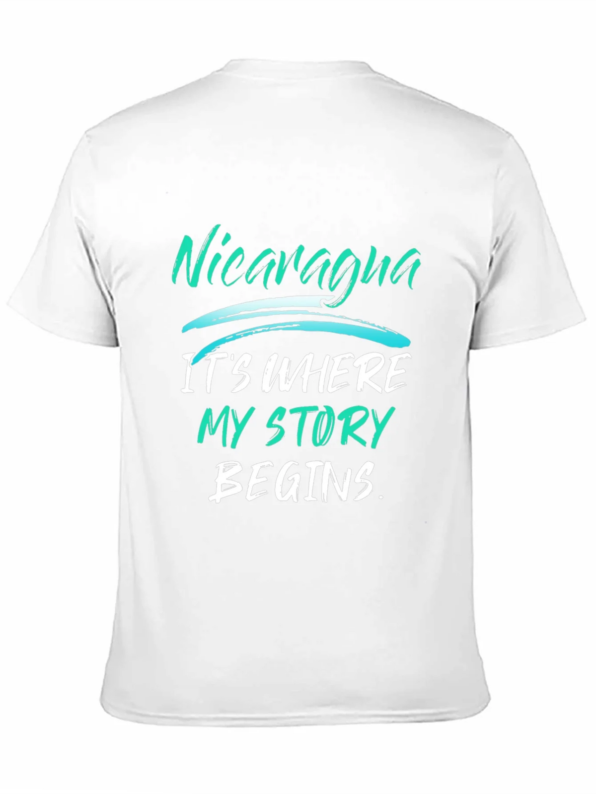 Nicaragua Story T-Shirt - Black Graphic Tee product image 10