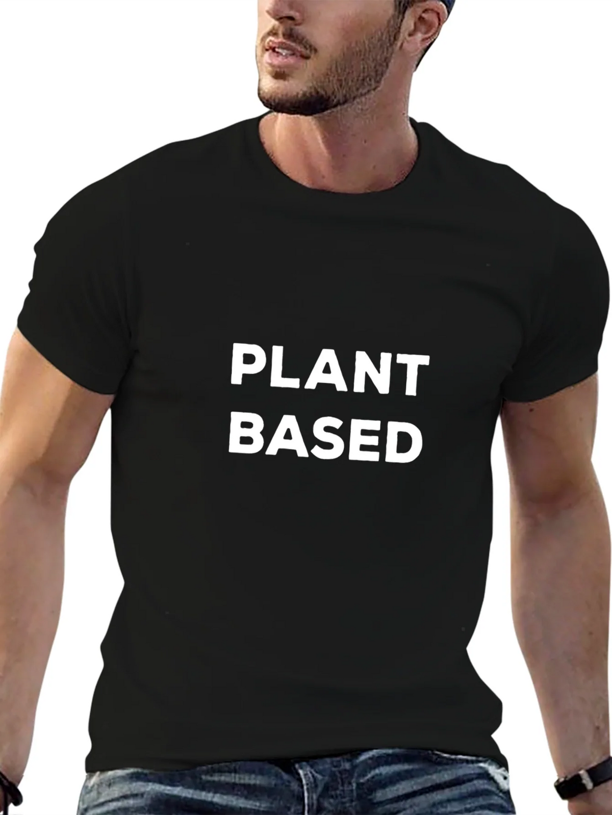 Plant Based Black T-Shirt product image 6