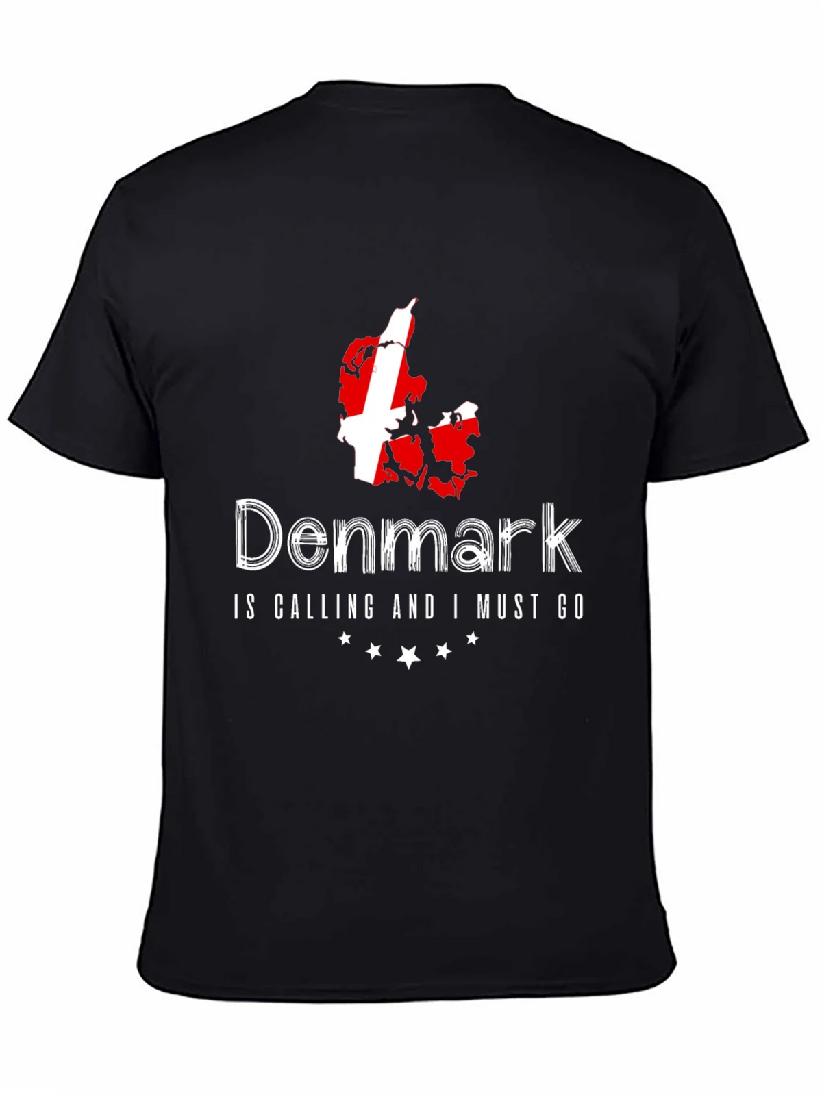Denmark Calling Black T-Shirt product image 4