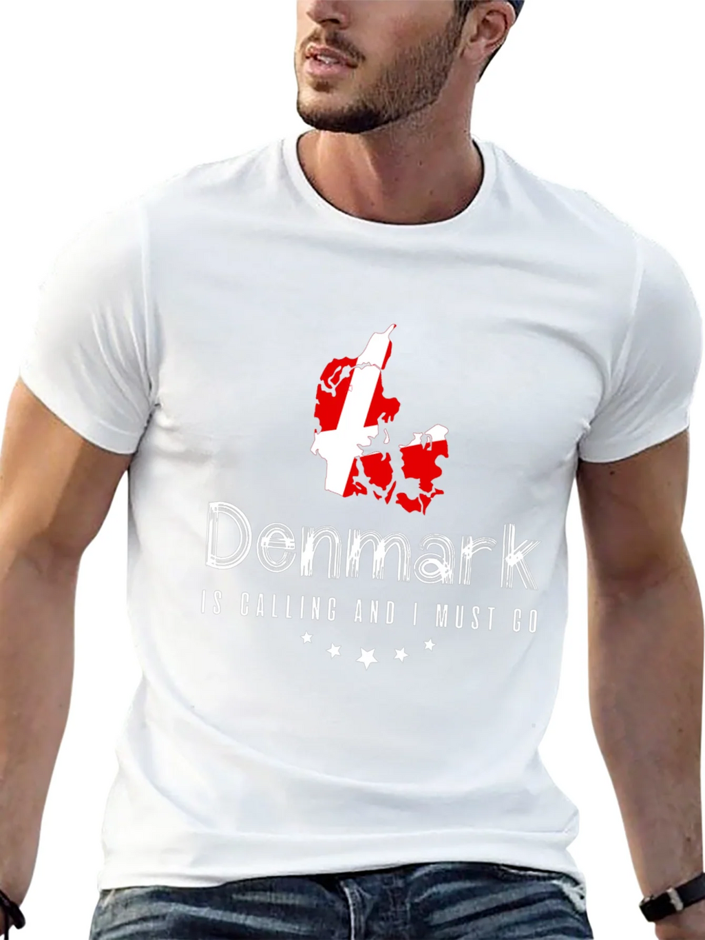 Denmark Calling Black T-Shirt product image 11