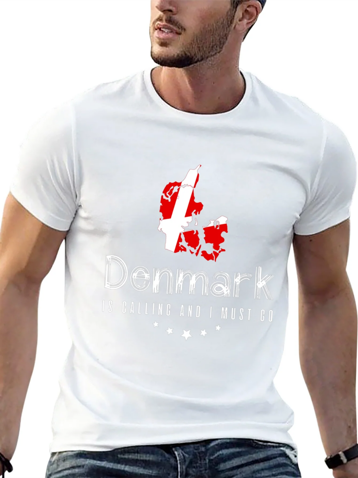 Denmark Calling Black T-Shirt product image 11