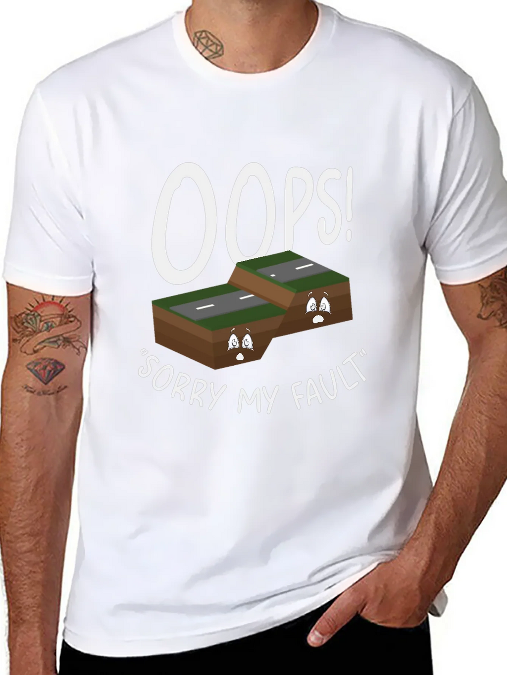 Oops Sorry My Fault T-Shirt product image 5